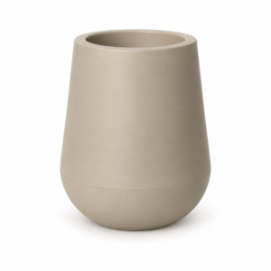 Maceta Gota 40 × 30 cm color beige